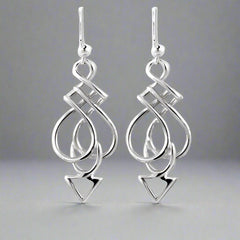 Celtic Spear Earrings (Symbol of Protection) - Doyle Design Dublin