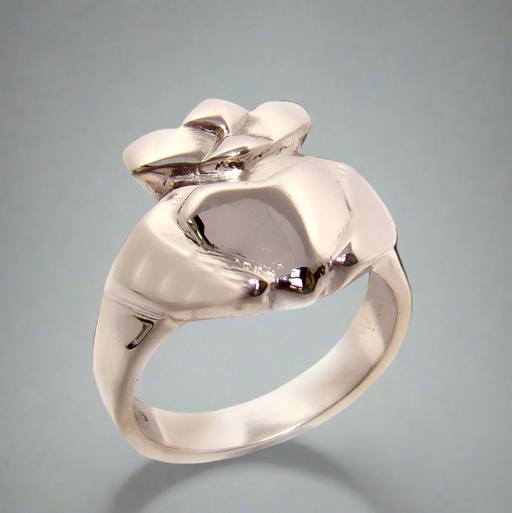 Contemporary Claddagh Ring - Doyle Design Dublin