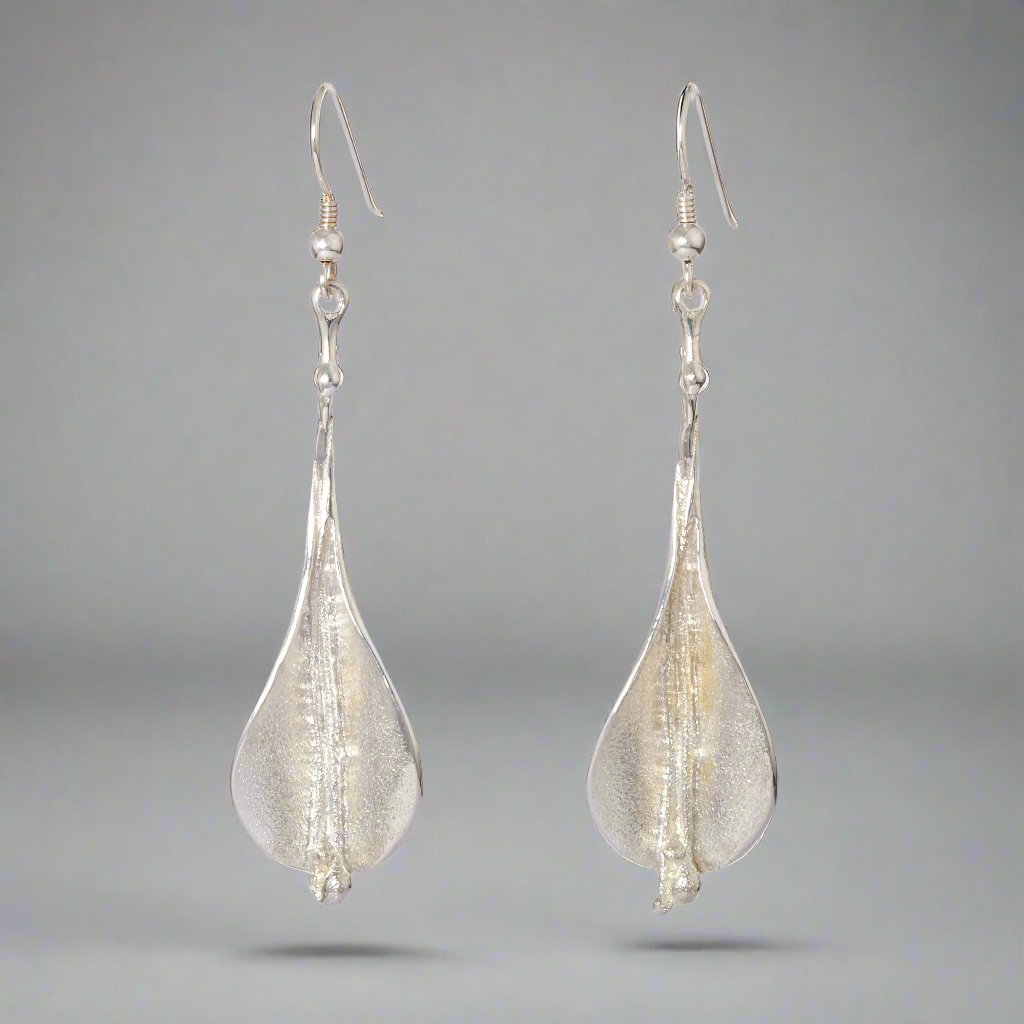 Lilly Earrings in Silver - Doyle Design Dublin