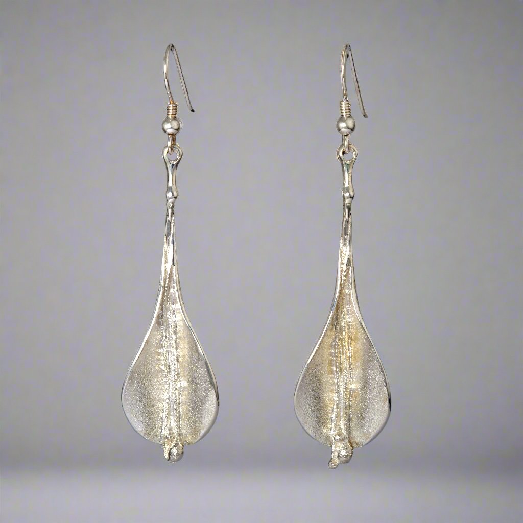 Lilly Earrings in Silver - Doyle Design Dublin