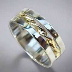 Straight Twist Ring (8mm) - Doyle Design Dublin