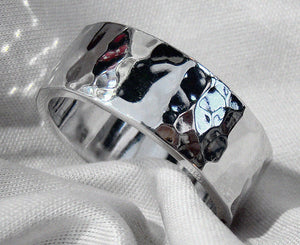 Hammered Ring - Doyle Design Dublin