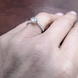 Twist Engagement ring - Doyle Design Dublin