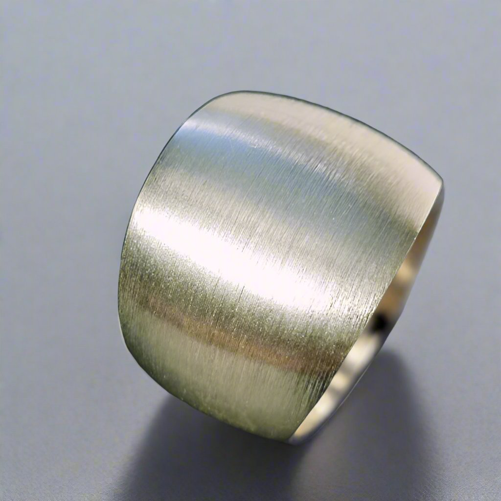 Brushed Finish Statement Ring - Doyle Design Dublin