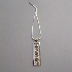 Ogham Pendant - Fear Not - Doyle Design Dublin