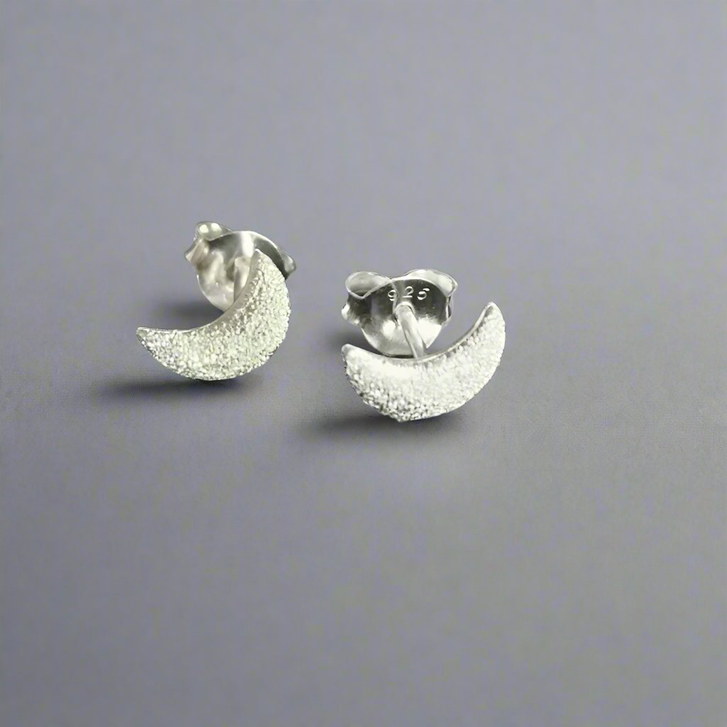 Gealach - Moonlight Stud Earrings - Doyle Design Dublin