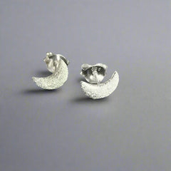 Gealach - Moonlight Stud Earrings - Doyle Design Dublin