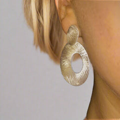 Big O's Drop Earrings - Doyle Design Dublin