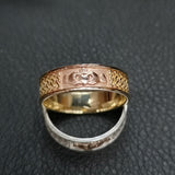 Ckaddagh Knotwork ring rose gold - Doyle Design Dublin