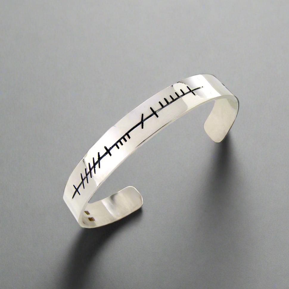 Ogham Sláinte Bracelet - Meaning Health - Doyle Design Dublin