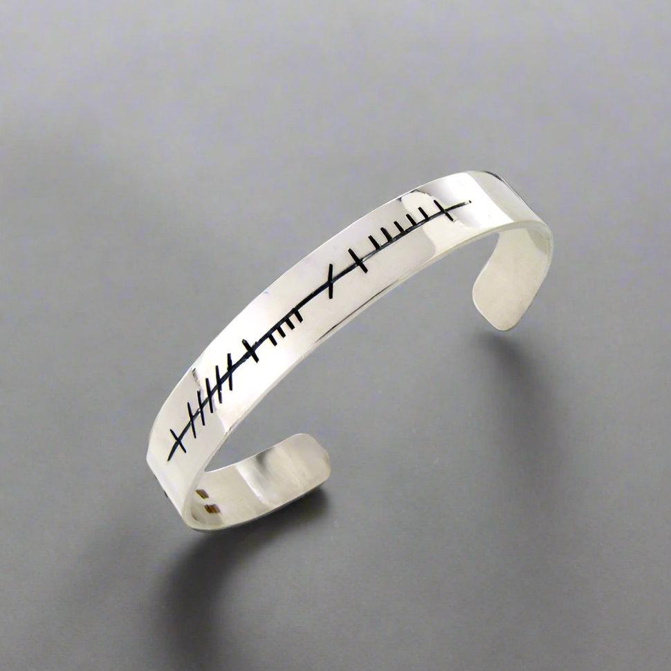 Ogham Dochas Bracelet (meaning Hope) - Doyle Design Dublin