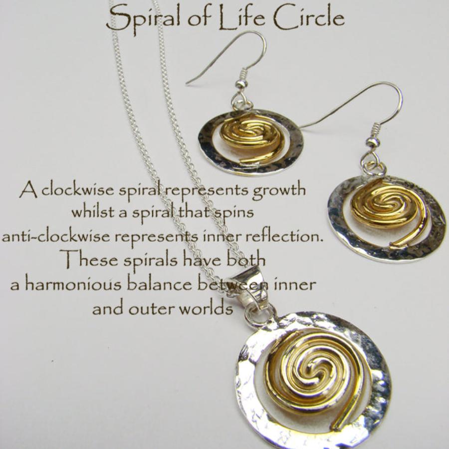 Spiral of Life Pendant - Small version - Doyle Design Dublin