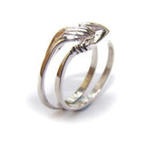 Cara Traditional Irish Friendship Ring - All Silver - Doyle Design Dublin