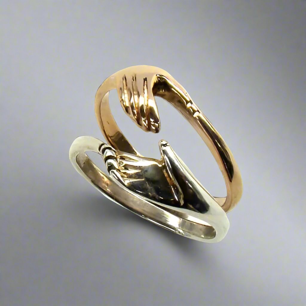 Cara Traditional Irish Friendship Ring (Two Tone) - Doyle Design Dublin