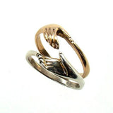 Cara Traditional Irish Friendship Ring (All Gold) - Doyle Design Dublin