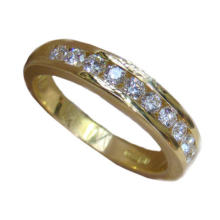 Eternity Ring with Channel Set Diamonds (.50Ct) - Doyle Design Dublin
