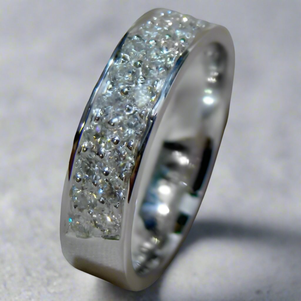 Diamond Pavé Set Ring - Doyle Design Dublin