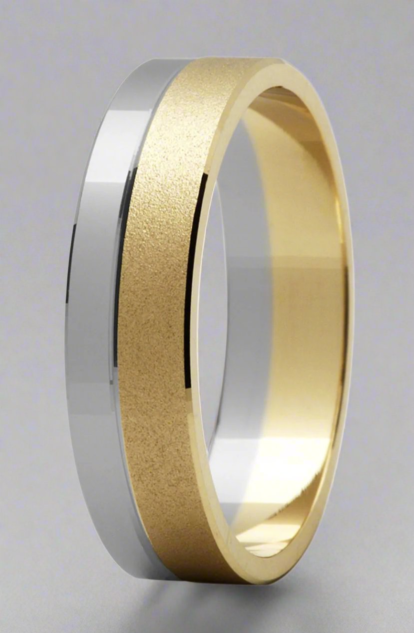 Sand Ring - Two Tone - Doyle Design Dublin